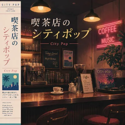 喫茶店のシティポップ