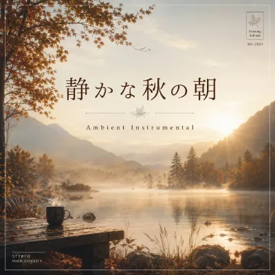 静かな秋の朝